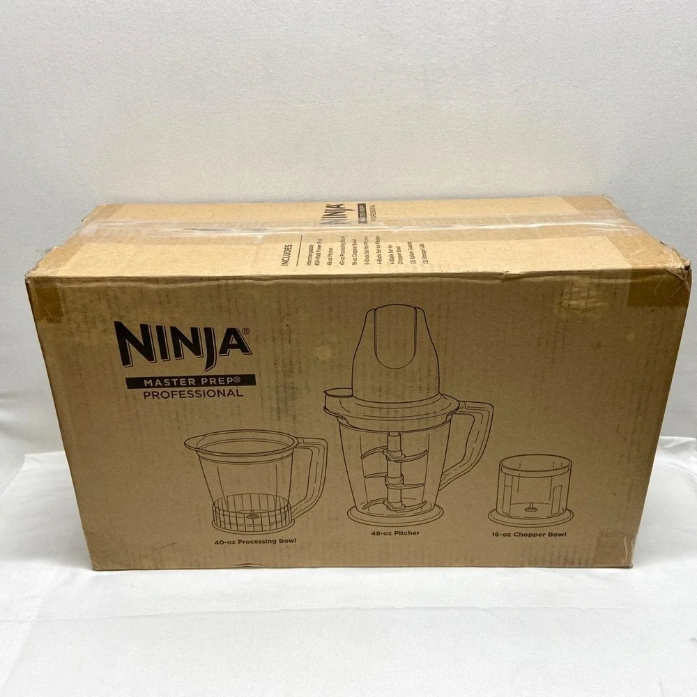 Ninja Master Prep Professional Food Blender 48OZ Crush Chop Drink Maker New NIOB